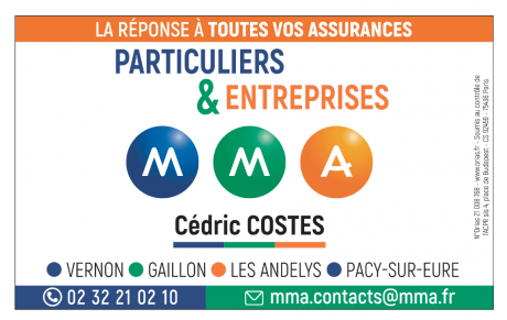 MMA Vernon - Gaillon - Les Andelys - Pacy sur Eure - Costes Cédric